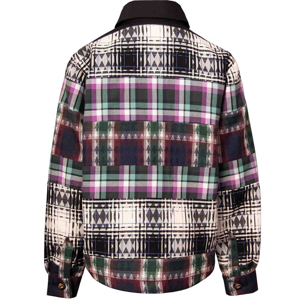 Mixed Tartan Plaid Shirt